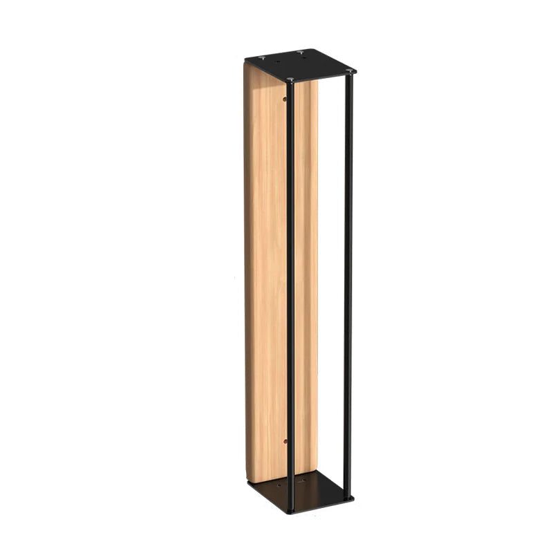 Bathroom Wall Mounted Towel Rack with Wooden Shelf Metal Frame Towel Organizer