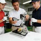 Golf Club Loft and Lie Gauge Steel Angle Measuring Tool with Built-In Bubble Level