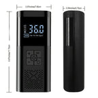 Portable 150 PSI Cordless Air Pump with Digital Display Rechargeable Tire Inflator for Vehicles