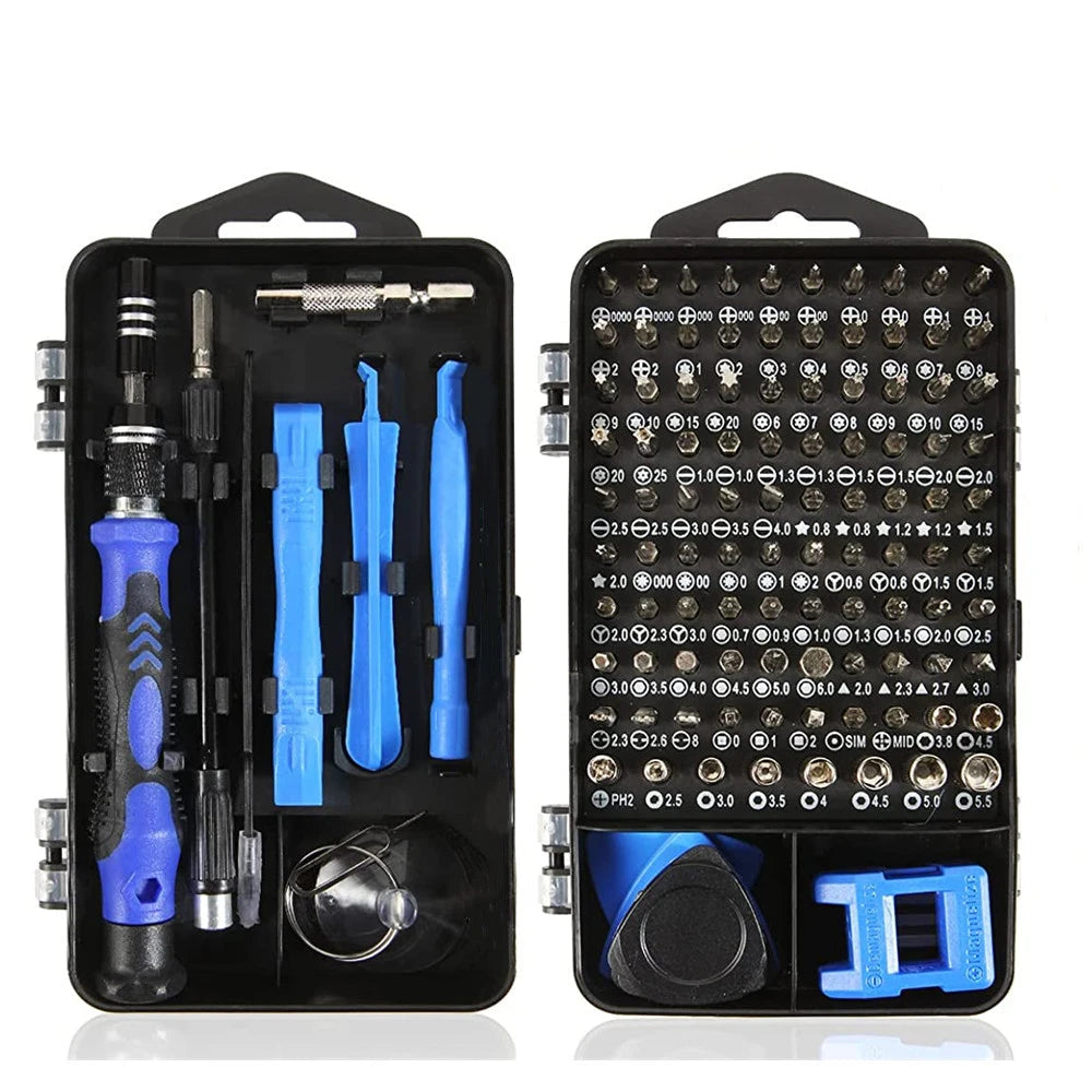Precision Magnetic Screwdriver Set for Phone Repair – Torx & Hex Bits with Handle Electronics Tool Kit