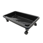 Large Plastic Paint Roller Tray Portable Paint Holder for Home Improvement and DIY Use