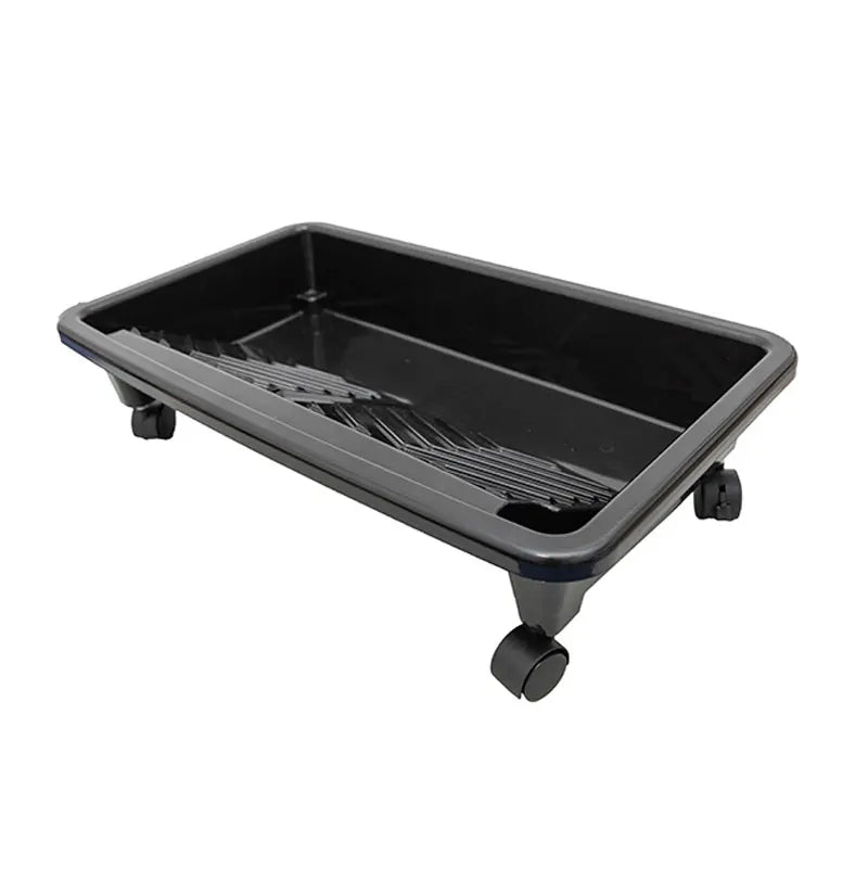 Large Plastic Paint Roller Tray Portable Paint Holder for Home Improvement and DIY Use