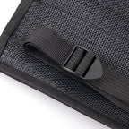 Kayak Under Seat Storage Bag Nylon Mesh Organizer Pouch with Adjustable Buckle Strap