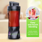 Portable USB Rechargeable Smoothie Blender 700ml Personal Juicer Cup with 6000mAh Battery
