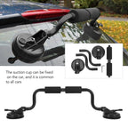 Kayak Loading Assist Roller Aluminum Alloy Roof Loader with Foam Padding and Suction Cup Mounts