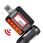 Digital Torque Adapter 1.27cm Drive with 3/8in and 1/4in Adapters for Vehicle and Workshop Repairs
