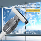 Cordless Electric Window Cleaner with USB Rechargeable Battery and Multifunctional Squeegee