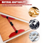 Adjustable Stair Tread Template Tool Aluminium Alloy Measuring Ruler Set with Extension Sliders