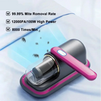 8000Pa Cordless Handheld Vacuum Cleaner USB Rechargeable Portable Mattress and Fabric Cleaner