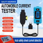Portable Car Fuse Current and Leakage Tester with LCD Display Automotive Electrical Diagnostic Tool