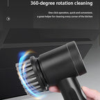 Cordless Electric Cleaning Brush USB Rechargeable Waterproof Multi-Purpose Kitchen Bathroom Scrubber