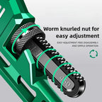 Adjustable Pipe Wrench Carbon Steel Non-Slip Grip Plumbing Tool 12 Inch