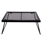 Foldable Campfire Grill Grate Heavy Duty Over Fire Cooking Rack for Camping Picnic Fire Pit