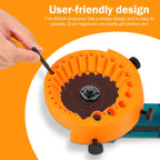 Drill Bit Sharpening Jig for 2-13mm Bits with 12.5cm Angle Grinder Attachment
