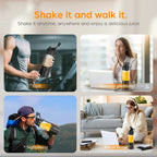 Portable USB Rechargeable Blender 700ml Smoothie Juicer with Stainless Steel Blades