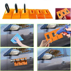 Paintless Dent Repair Kit with Dent Lifter and 17 Pull Tabs for Vehicle Body Panel Repair