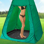 Foldable Camping Shower Pan Portable Oxford Cloth Floor Tray with Drain Hose
