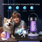 Portable USB Mosquito Repellent Lamp with Rechargeable Battery, 4 Brightness Levels and SOS Light