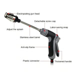 Heavy Duty Garden Hose Spray Nozzle with Adjustable Water Flow for Car Cleaning and Plant Watering