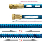 Expandable Water Hose 3/4 Inch Lightweight Flexible Garden Hose for Outdoor Use