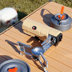 Portable Camping Gas Stove with Electronic Ignition Folding Outdoor Cooking Burner
