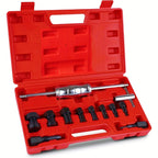 Heavy Duty Inner Bearing Removal Tool Set 12 Piece 8-32mm Puller Kit with Slide Hammer Case