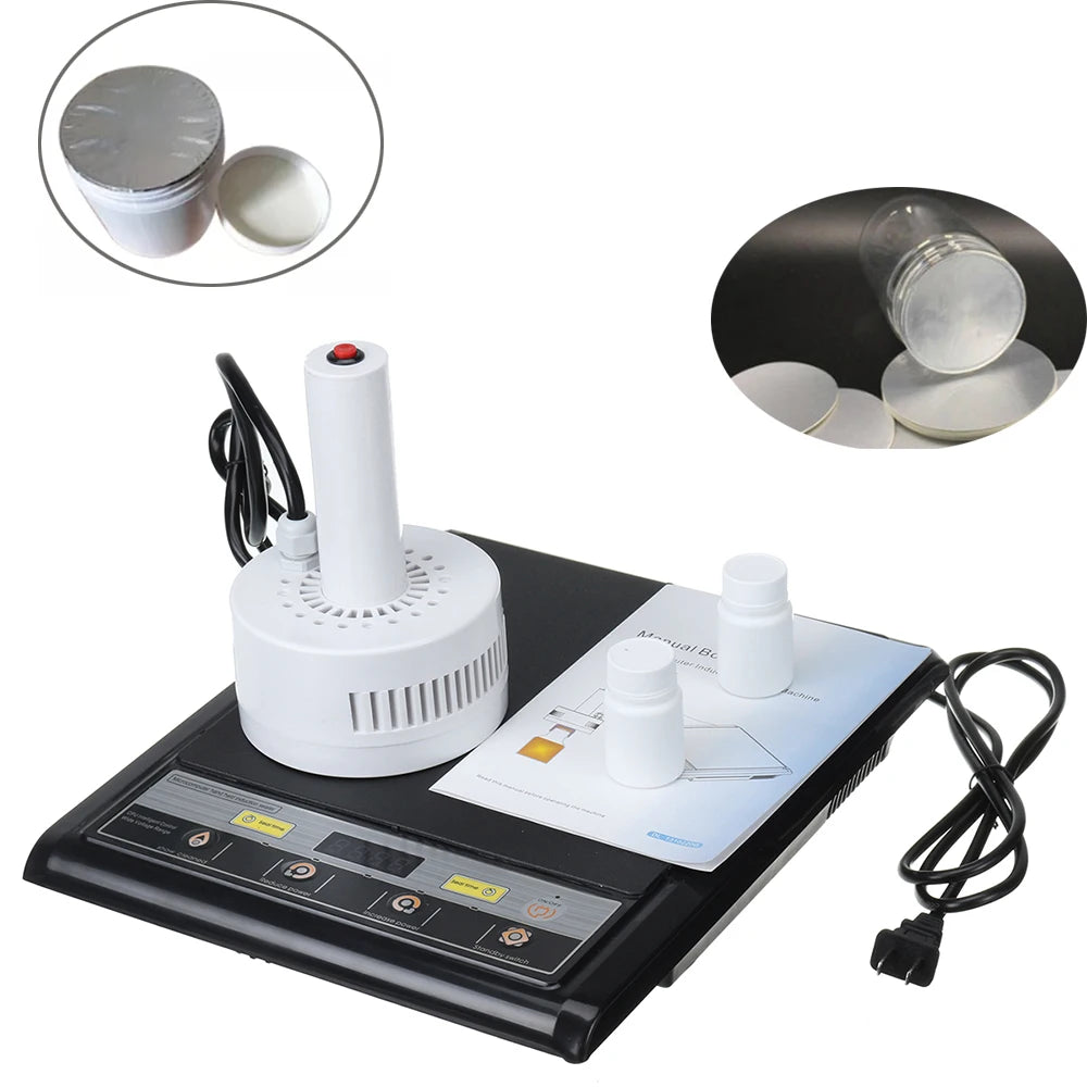 Induction Bottle Sealer 800-1200W Adjustable Handheld Foil Sealing Machine 20-100mm
