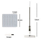 360° Spray Mop with 500ML Bottle, Reusable Microfiber Pads & Extendable Handle for Easy Cleaning