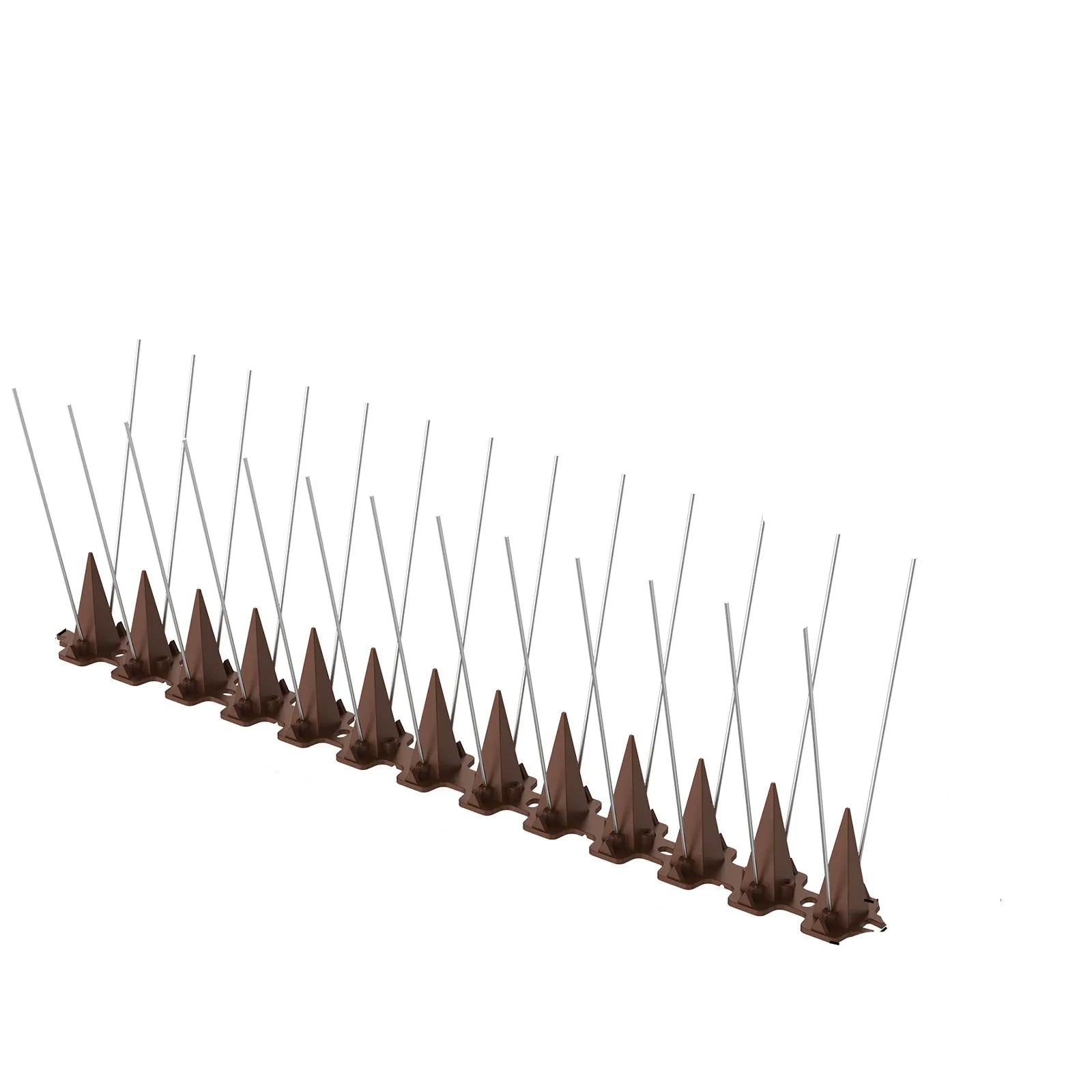 Bird Spike Strips 10 Pack Stainless Steel Anti Bird Deterrent for Fence Roof Balcony Window Ledge