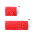 Reusable Wood Grain Paint Roller with Handle Decorative Texture Tool for DIY Home Projects