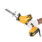 Cordless Reciprocating Saw 20V Brushless Electric Saw Multifunctional Metal Wood Pipe Cutting Saw Power Tool