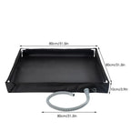 Foldable Camping Shower Pan Portable Oxford Cloth Floor Tray with Drain Hose