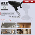 Cordless Drill Chain Screw Feeder Converter with Automatic Screw Feeding and Adjustable Depth Control