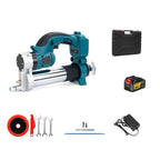 Cordless Brushless Electric Grease Gun 960W 69MPa High Pressure Lubrication Tool with Work Light