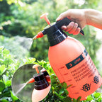 3L Portable Hand Pump Garden Sprayer with Adjustable Spray Nozzle for Plant Watering and Garden Use