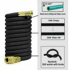 Expandable Garden Hose with Spray Nozzle and Storage Bag 50ft