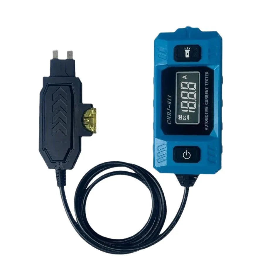 Portable Car Fuse Current and Leakage Tester with LCD Display Automotive Electrical Diagnostic Tool