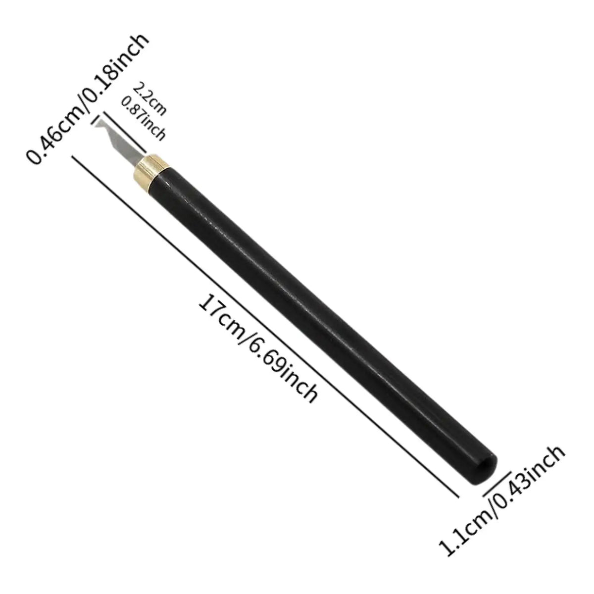 Guitar Fret Slot Cleaning Saw Tool with Metal Blade for Guitar Bass and Ukulele Maintenance