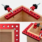 4 Piece Aluminium Alloy 90 Degree Positioning Squares Woodworking Corner Clamping Tool Set