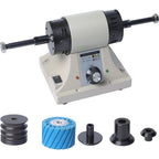 Leather Edge Polishing Burnishing Machine Adjustable Speed with Rosewood Grinding Wheel