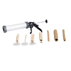 Manual Clay Extruder Gun Large Pottery Sculpting Tool with 11 Interchangeable Forming Discs