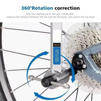 Bicycle Derailleur Hanger Alignment Gauge Aluminum Alloy Dropout Straightening and Adjustment Tool