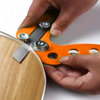 Edges Banding Cutter with U-Shaped Trimmer and Dual Offset Bearings for Woodworking and Laminate Boards