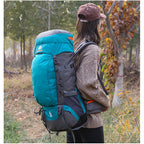 65L Large Capacity Climbing Backpack for Hiking, Trekking and Outdoor Camping – Waterproof Design