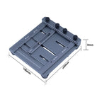 CNC Solder Paste Stencil Fixture with Adjustable PCB Holder for Double-Sided SMT