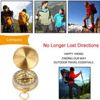 Portable Emergency Survival Tool Kit with Compass Flashlight Multi Tool Set Camping Hiking Travel Gear