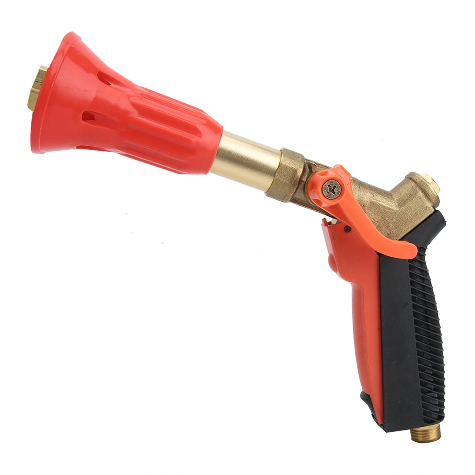 High Pressure Garden Spray Gun Metal Hose Nozzle with Adjustable Water Flow Control