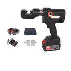 Cordless Hydraulic Crimping Tool 18V Heavy Duty 4-70mm2 Cable Terminal Press Tool Kit