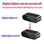 Mini Clock Camera 1080P WiFi 120 Degree Night Vision Motion Detection with 32GB Card