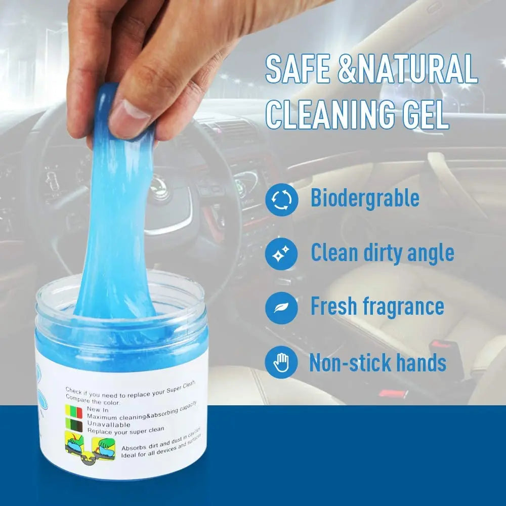 Universal Cleaning Gel 160g Car Interior Air Vent Dashboard Laptop Dust Remover